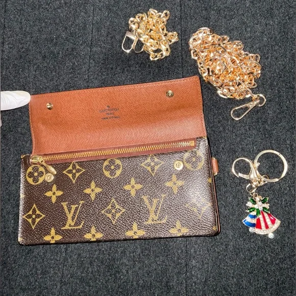 LOUIS VUITTON✅AUTHENTIC LONG ACCORDION WALLET - Picture 5 of 16